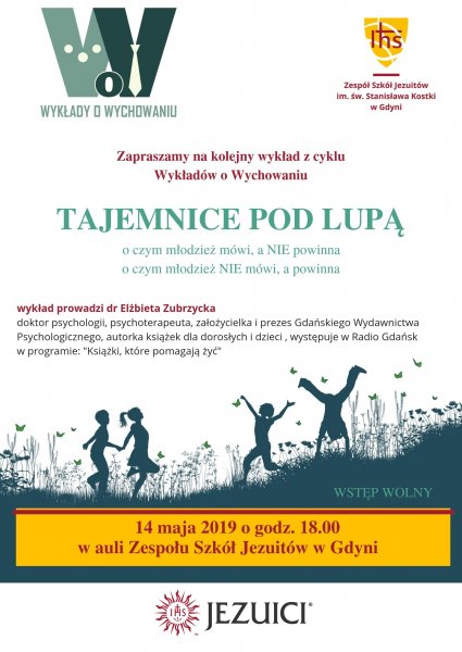 Plakat wydarzenia Wykłady o Wychowaniu - 