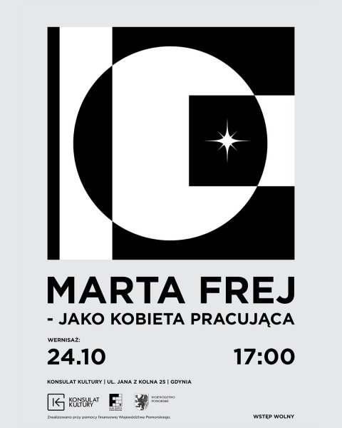 Marta Frej – Jako kobieta pracująca | Wernisaż wystawy 