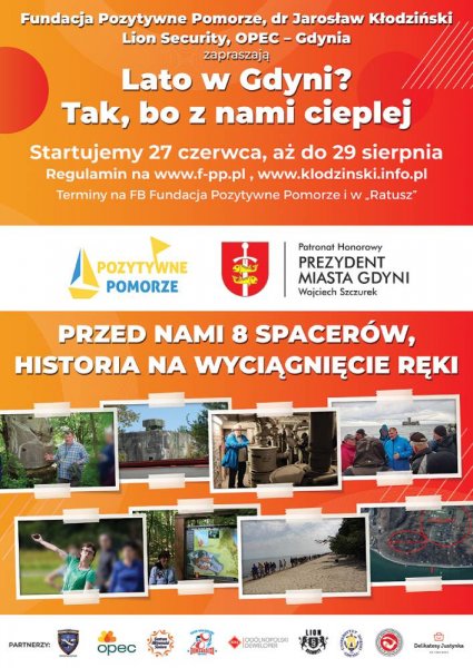 Spacery historyczne po Gdyni (materiały organizatora)