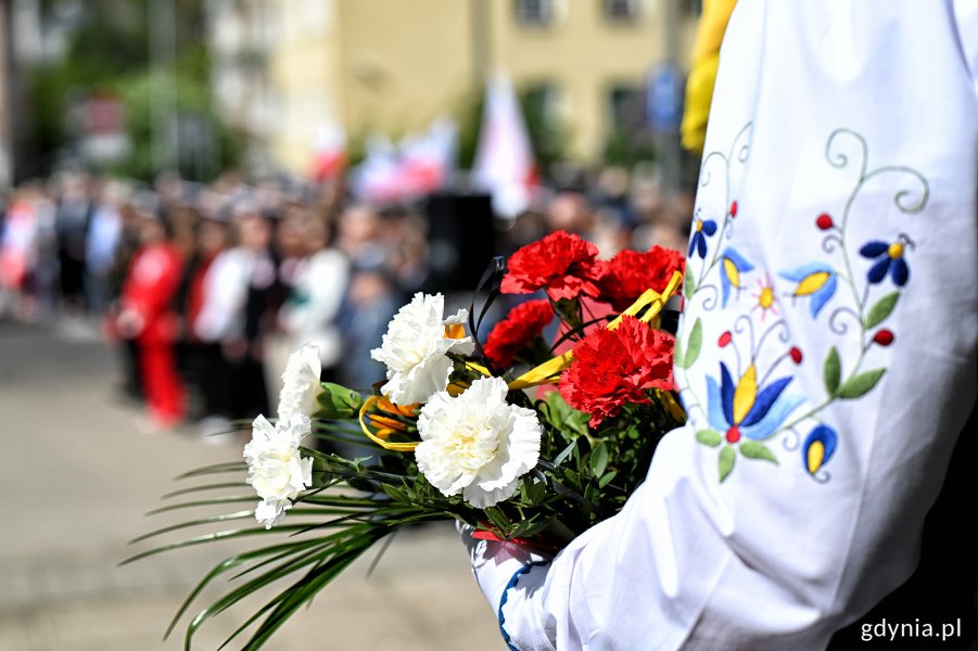 Zdjęcie archiwalne z uroczystości z okazji 224. rocznicy uchwalenia Konstytucji 3 Maja (fot. Michał Puszczewicz)