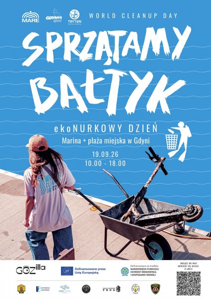 Deskorolka wyciągnięta z Zatoki Gdańskiej (fot. Fundacja MARE)