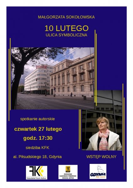 Spotkanie autorskie z Małgorzatą Sokołowską 27.02.2020