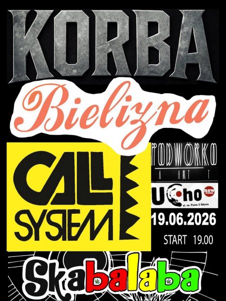 Korba | Bielizna | Call System | Skabalaba