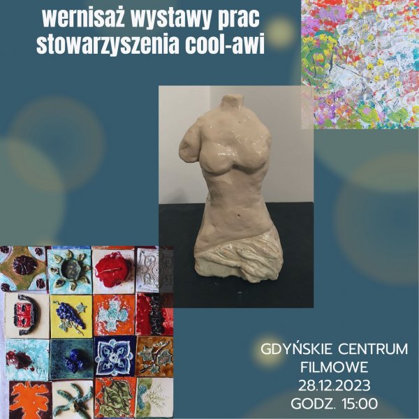 Wernisaż wystawy prac stowarzyszenia Cool-awi