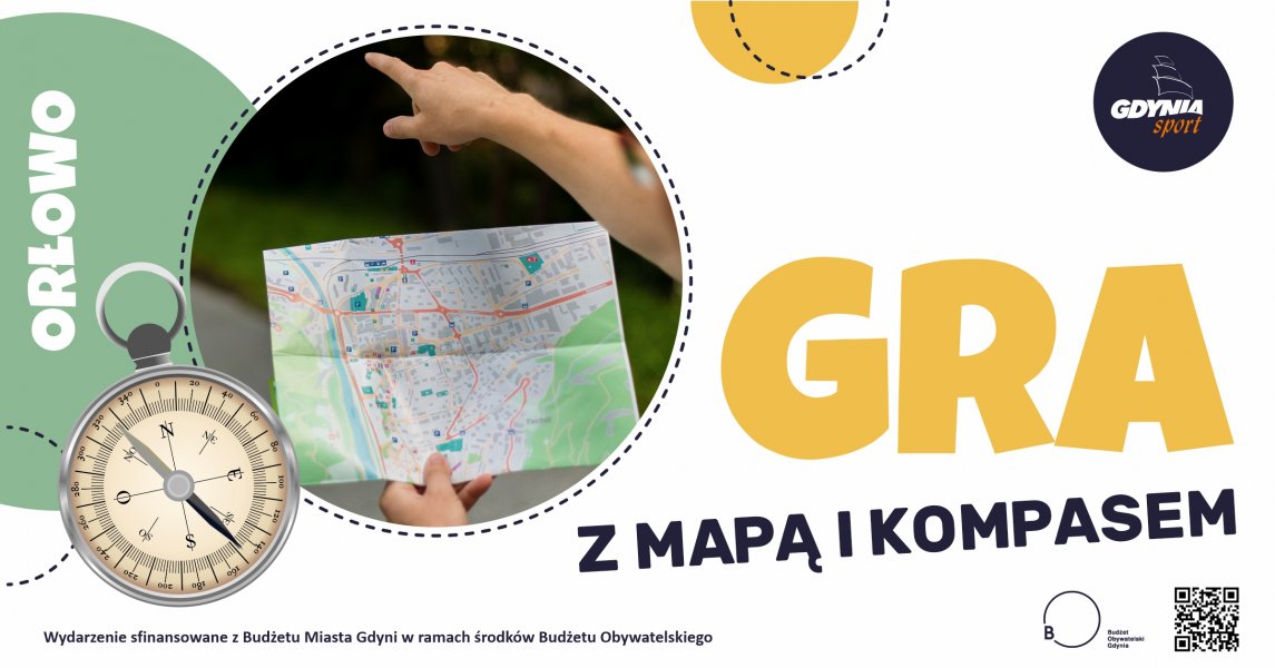 Gra z mapą i kompasem w Orłowie 