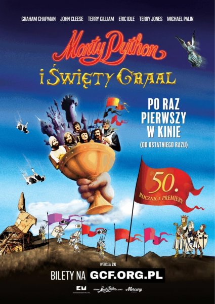 Monty Python i Święty Graal | spóźniona o 50 lat premiera kinowa