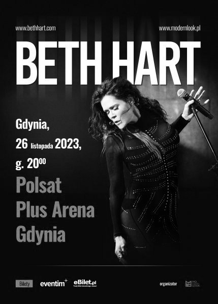 Koncert Beth Hart (mat. organizatora)