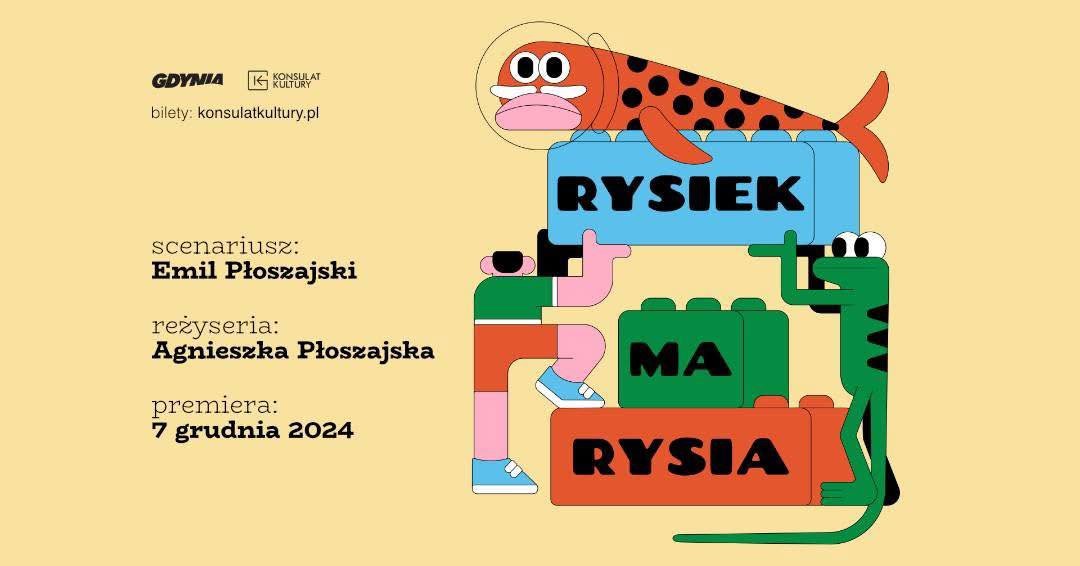 „Rysiek ma Rysia” | spektakl dla dzieci