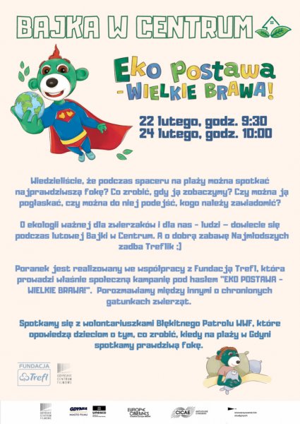 Bajka w Centrum: Eko Postawa - Wielkie Brawa 