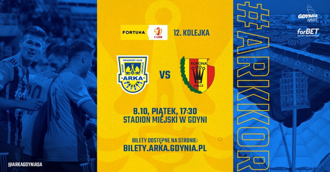 Arka Gdynia - Korona Kielce