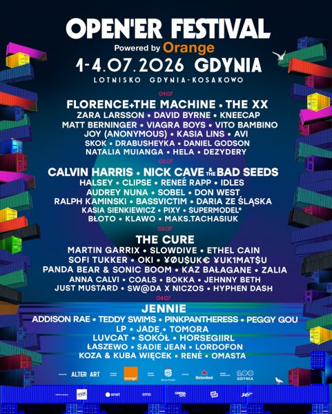 Open'er Festival Gdynia 2026