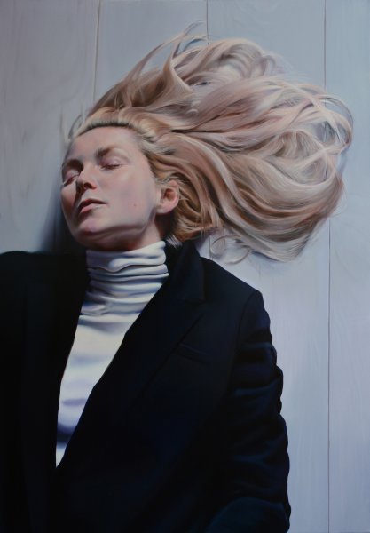 Maria Szachnowska - bez tytułu, olej na płótnie