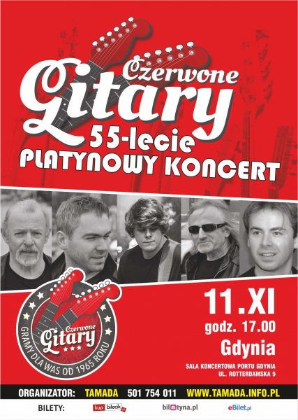 55-lecie zespołu Czerwone Gitary (koncert w Gdyni)
