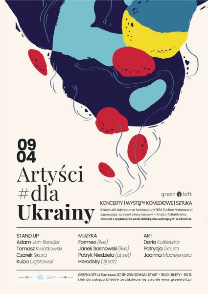 Artyści dla Ukrainy (mat. organizatora)