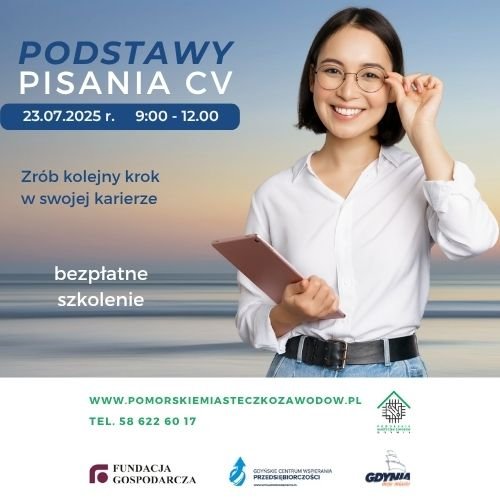 Bezpłatne szkolenie: Podstawy pisania CV