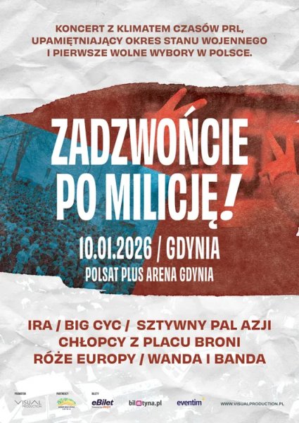 Zadzwońcie po milicję! Koncert z klimatem czasów PRL