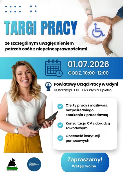 Targi Pracy ze szczególnym uwzględnieniem potrzeb osób z niepełnosprawnościami