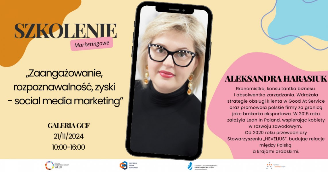 Zaangażowanie, rozpoznawalność, zyski – social media marketing | Aleksandra Harasiuk