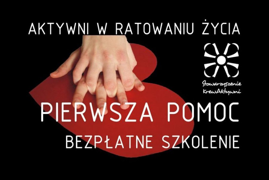 Aktywni w ratowaniu życia - bezpłatne szkolenie z pierwszej pomocy 