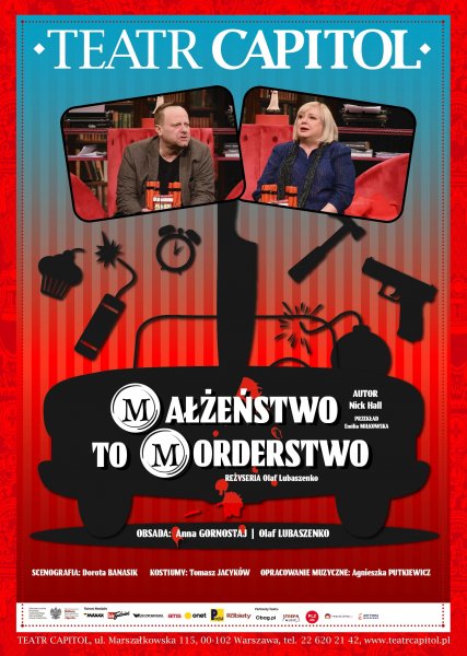 „Małżeństwo to morderstwo” – spektakl walentynkowy