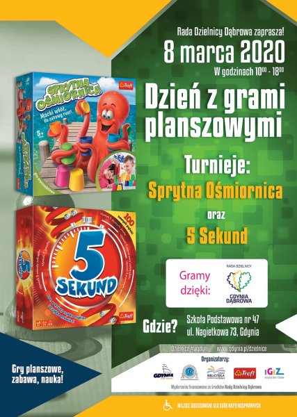 Dzień z grami planszowymi 8.03.2020