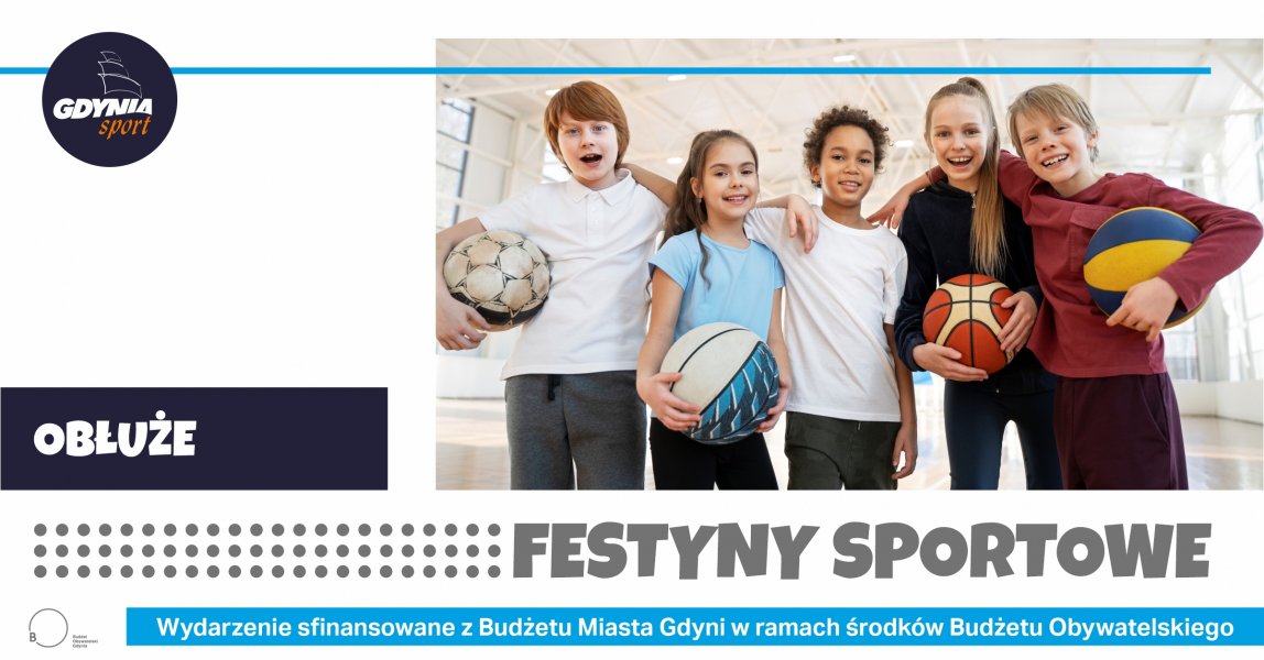 harmonorgam destynów sportowych, dzieci z kolorowymi piłkami