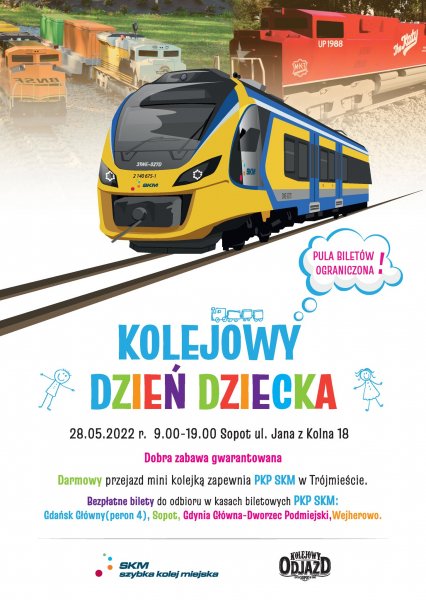 Kolejowy Dzień Dziecka z SKM Trójmiasto