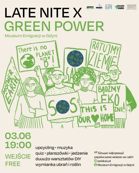 Late Nite x Green Power