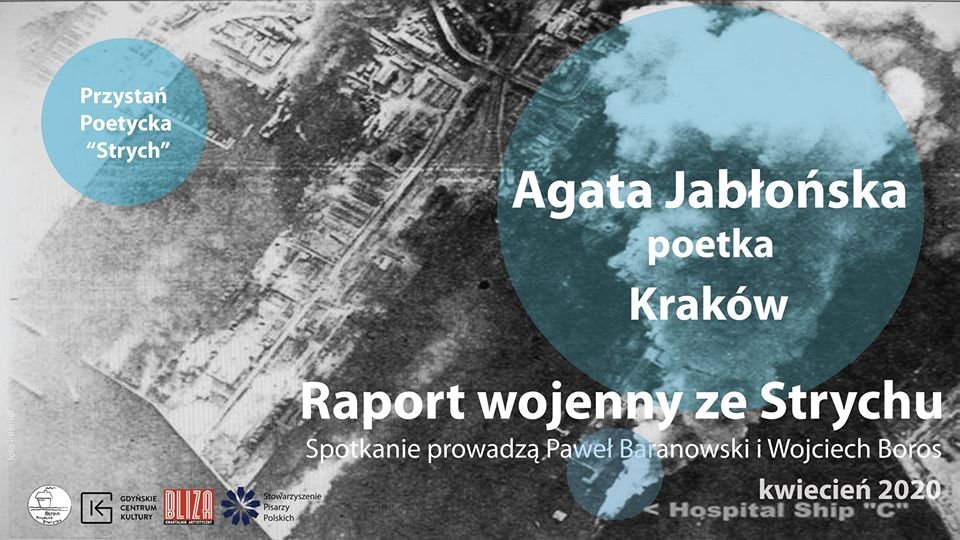 Przystań Poetycka „Strych” online: Raport wojenny ze Strychu 13.05.2020