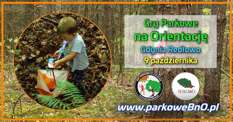 Gry Parkowe na Orientację w Redłowie 