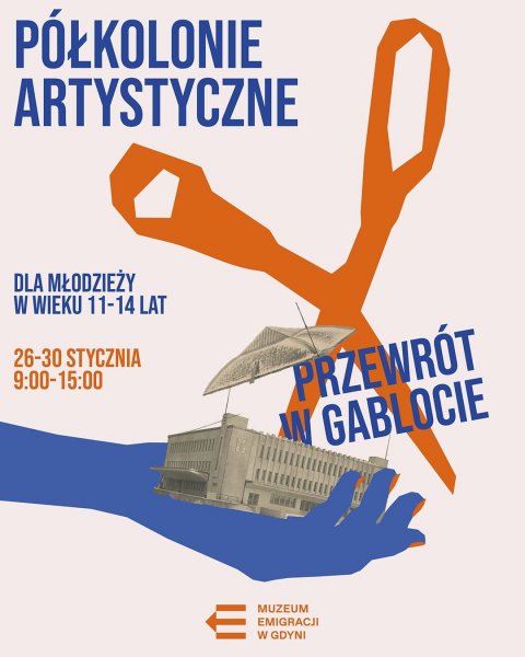 Przewrót w gablocie | półkolonie artystyczne dla młodzieży 11-14 lat