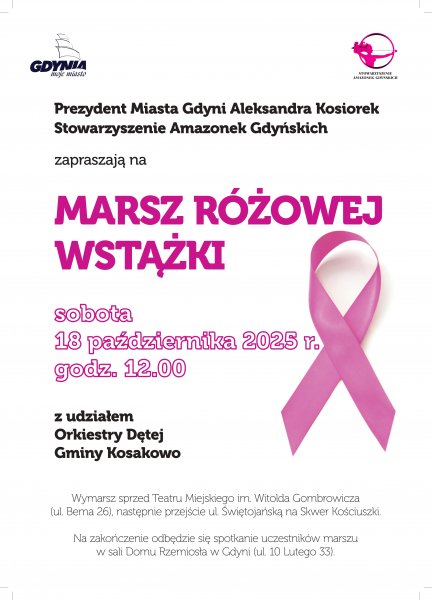 Marsz Różowej Wstążki 2025 w Gdyni