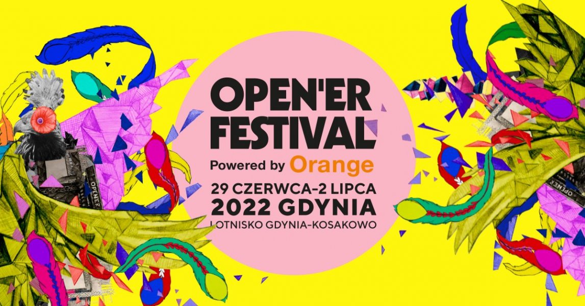 Open’er Festival w Gdyni odbędzie się w dniach 29 czerwca–2 lipca 2022 roku.