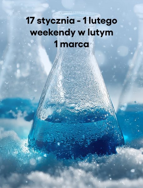 Warsztaty Rodzinne. Mroźne eksperymenty 6+