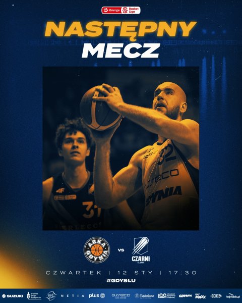  Suzuki Arka Gdynia - Grupa Sierleccy Czarni Słupsk