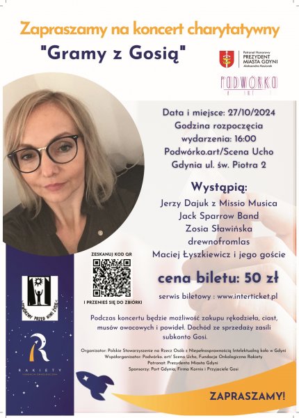 Koncert charytatywny Gramy z Gosią
