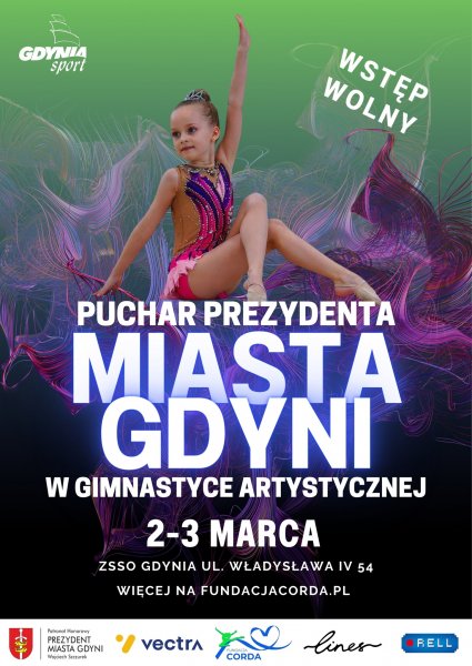 Turniej gimnastyki artystycznej o Puchar Prezydenta Miasta Gdyni