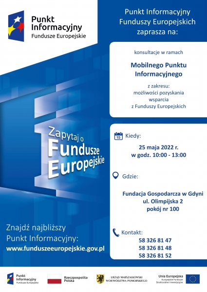 Fundusze Europejskie. Mobilny Punkt Informacyjny 