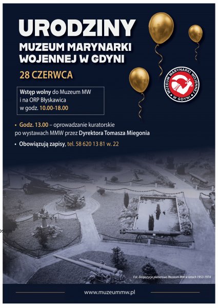 73. urodziny Muzeum Marynarki Wojennej