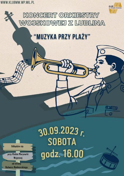 Muzyka przy plaży