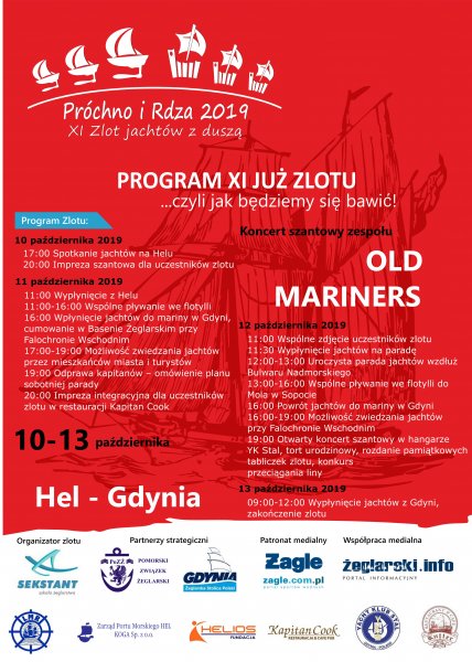 XI Zlot Jachtów z Duszą „Próchno i Rdza” // mat. prasowe organizatorów