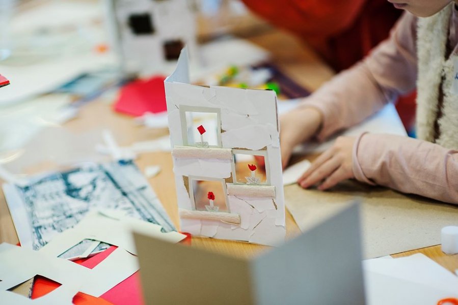 Domowy sposób na architekturę! Warsztaty rodzinne - eko książki 30.05.2020