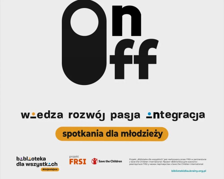 Relaks przez sztukę - warsztaty dla młodzieży z Dorotą Markowską 