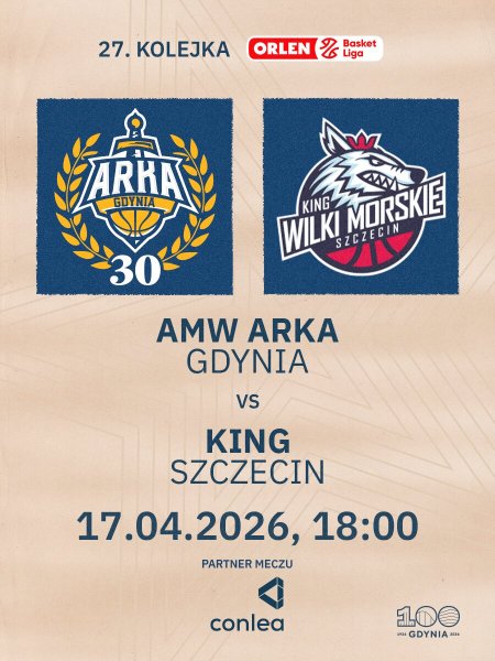 AMW Arka Gdynia – King Szczecin