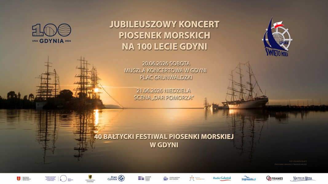 Koncert jubileuszowy piosenek morskich na 100-lecie Gdyni