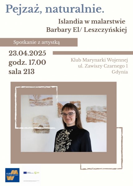 Islandia w malarstwie Barbary El / Leszczyńskiej – spotkanie z artystką