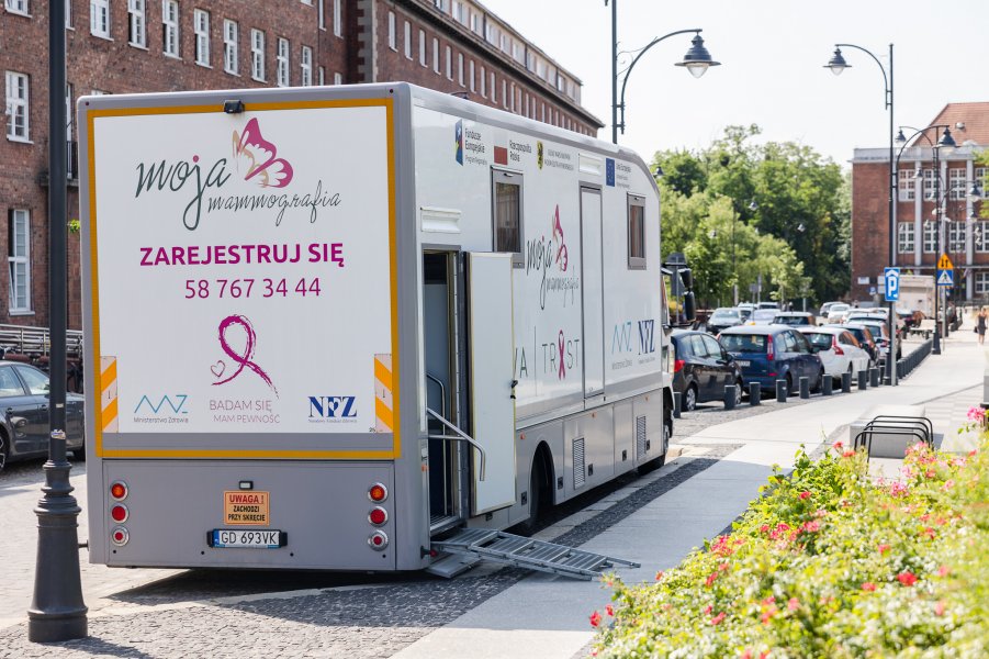 Bezpłatne badania mammograficzne