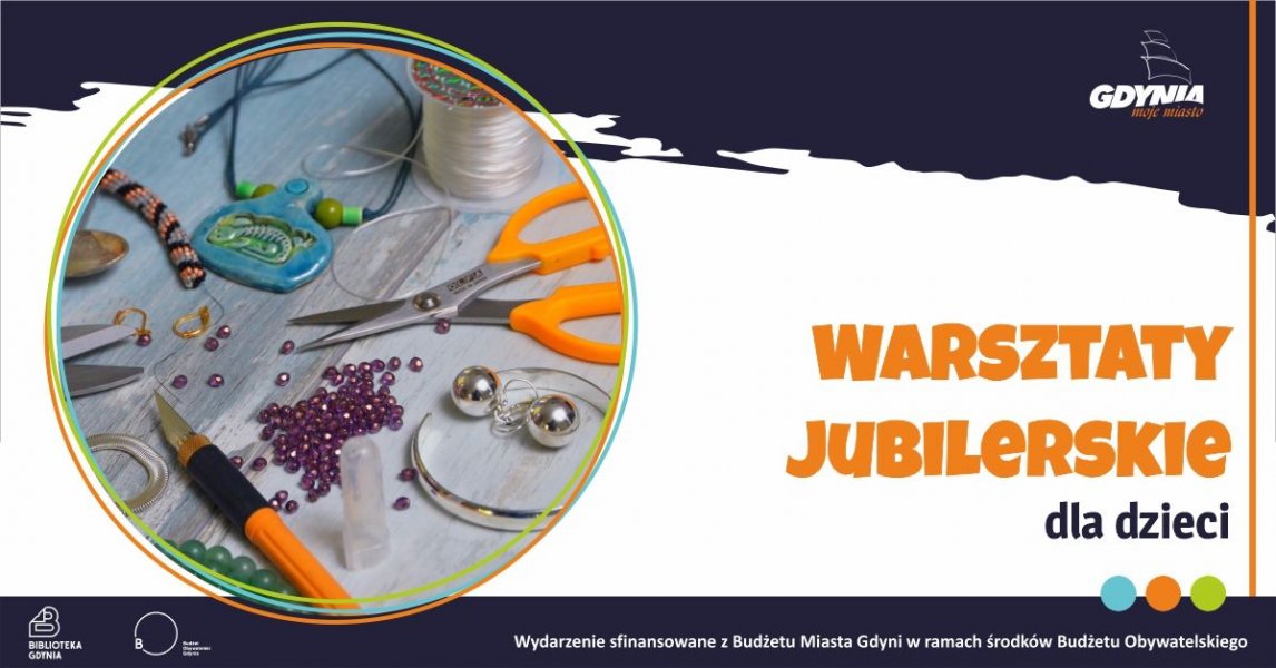 Warsztaty jubilerskie dla dzieci w Bibliotece Obłuże
