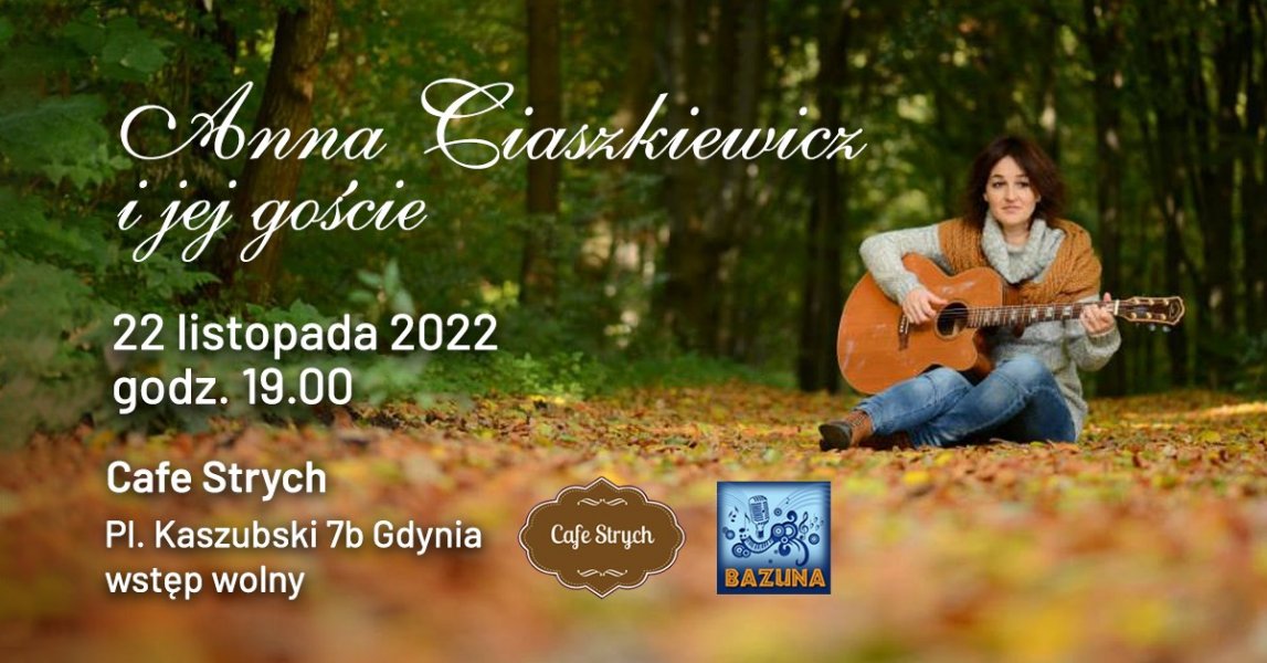 Anna Ciaszkiewicz i jej goście.