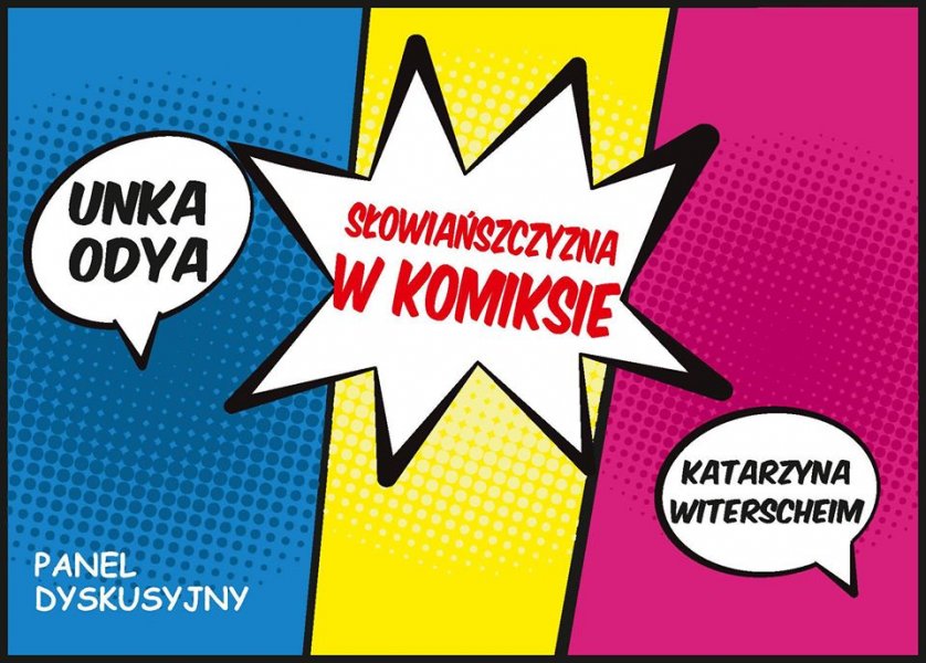 Słowiańszczyzna w komiksie. Panel dyskusyjny online.